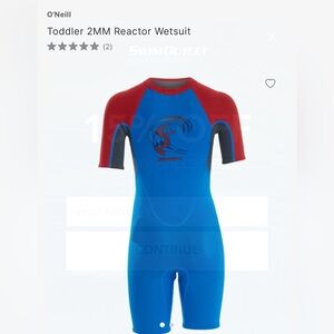 O’Neill Toddler 2MM Wetsuit